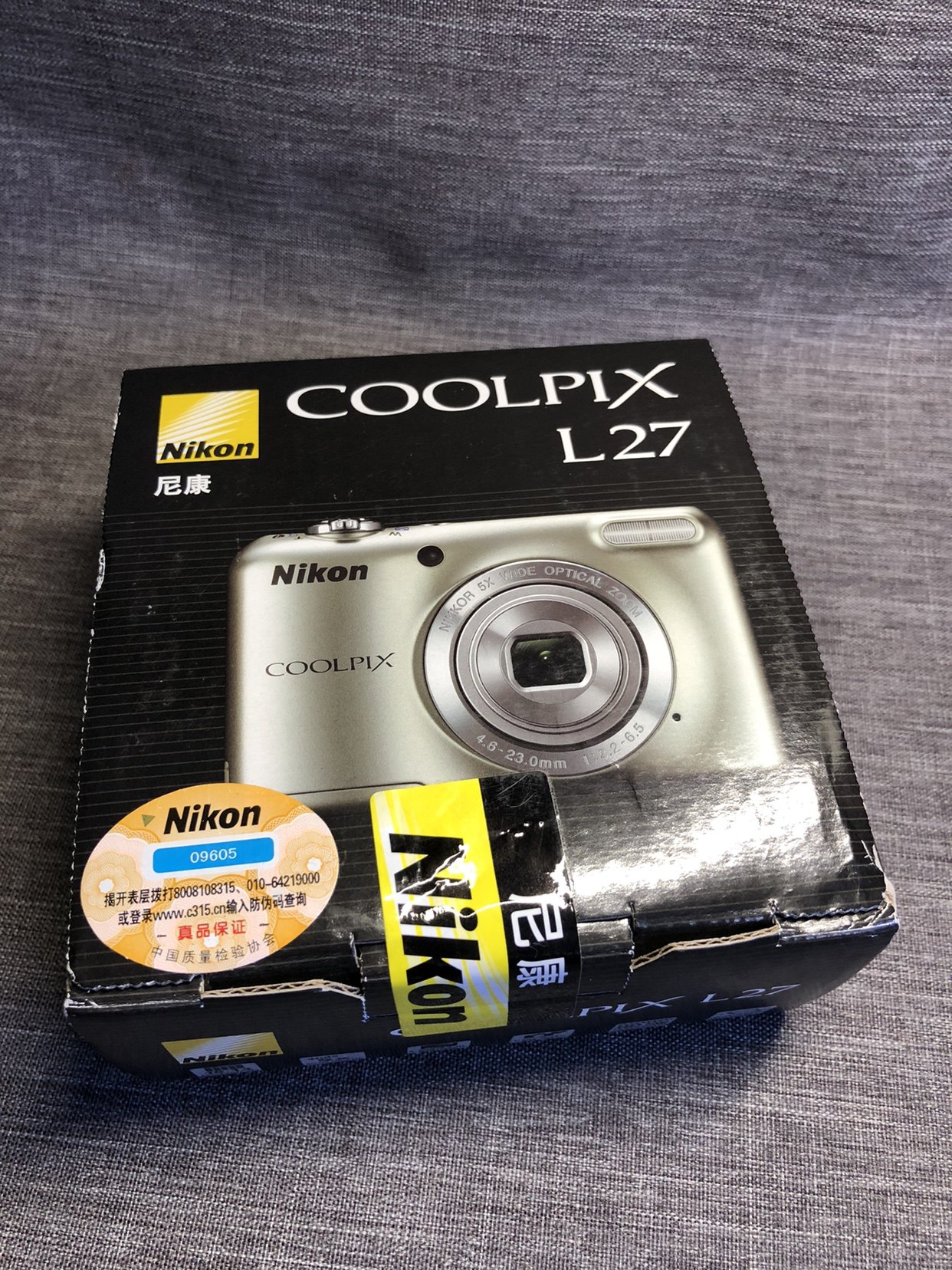 niko泥亢coolpix L27 CCD全新盒装数码相机复古怀旧情怀