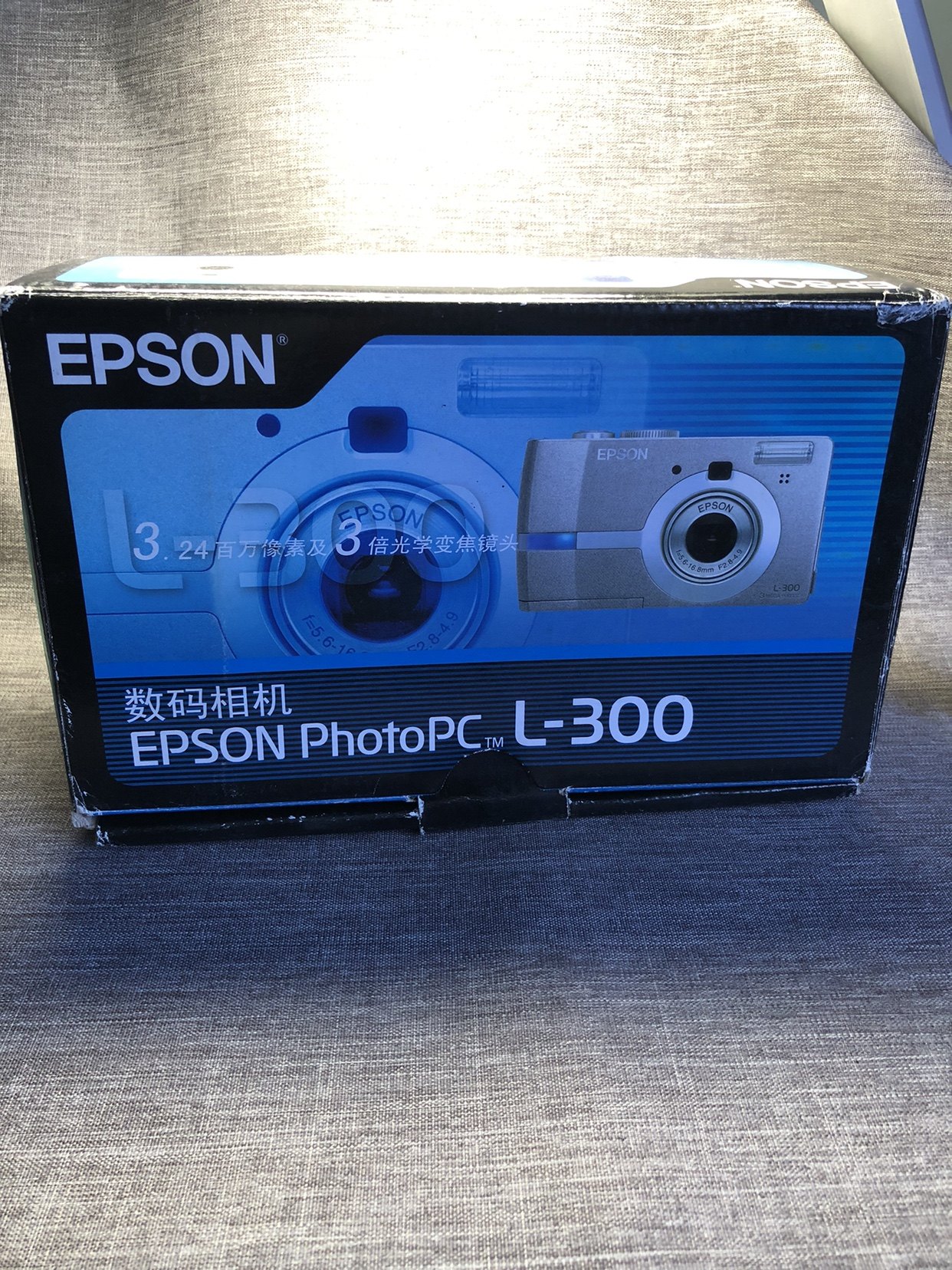 epson艾普生L-300盒装ccd胶片感数码相机成像复古怀旧情怀