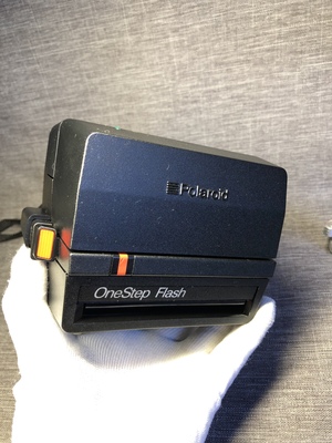 polard宝丽来onestep flash 600型一次成像相机成色佳功能好