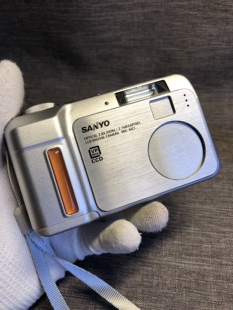 CCD胶片感数码 vpmix 相机210w像素金属机身 MZ1 sanyo三洋dsc
