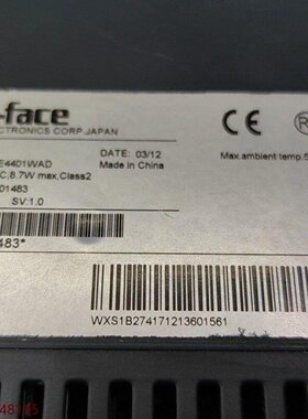 拆机PROFACE触摸屏GC4401W议价