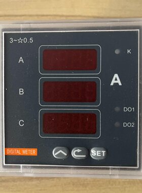 全新闲置利达EM600S96I三相数显电流表AC5A输入议价