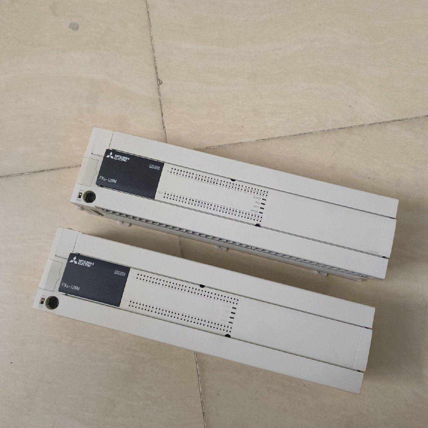 FX3U128MRESA三菱PLC二手拆机原装正品议价