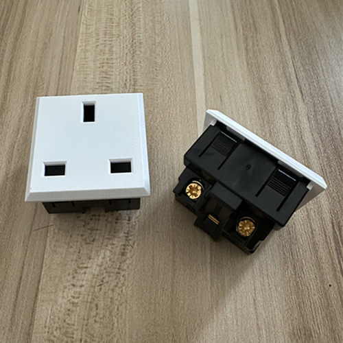 英规卡式AC电源模块插座英标3孔