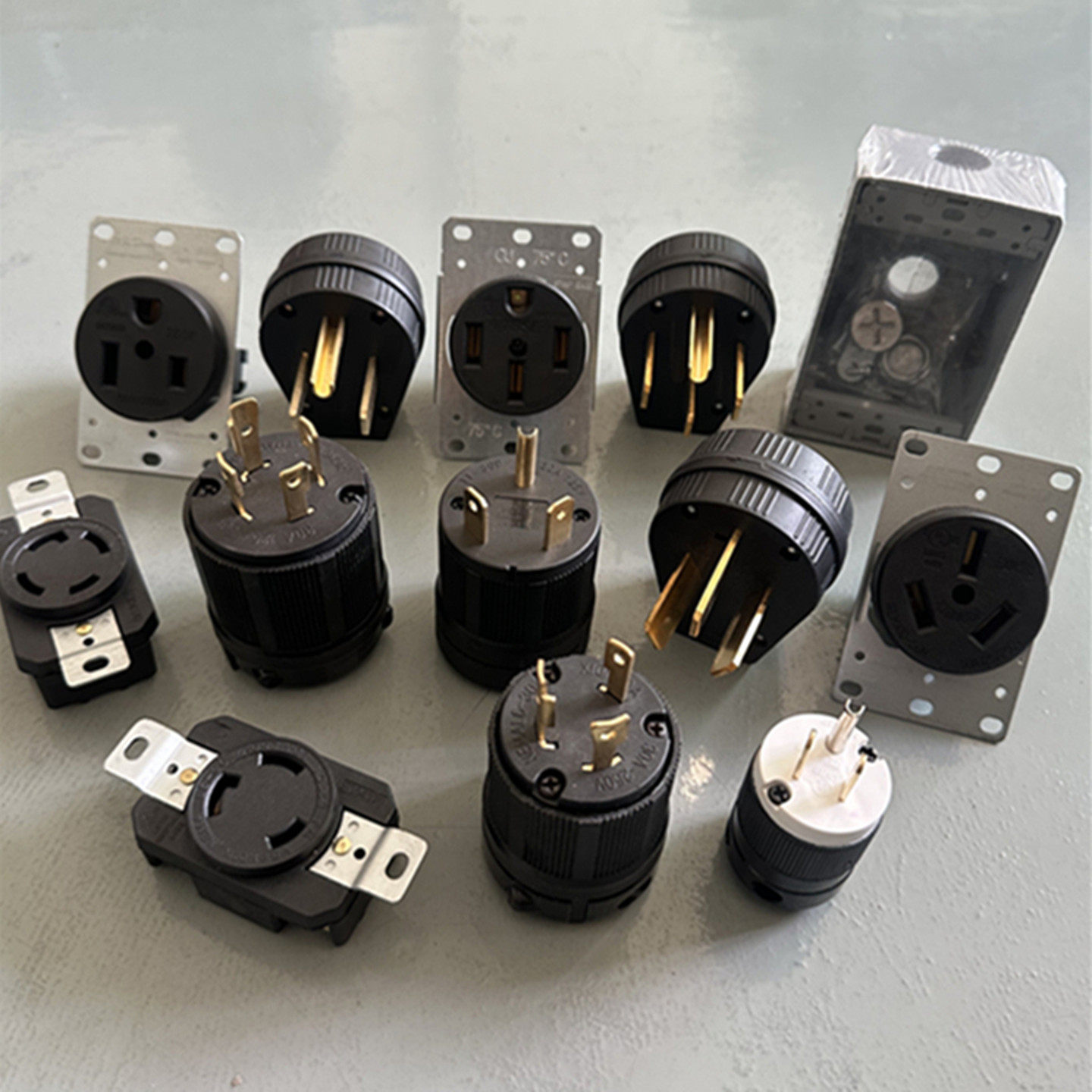 50A大功率发电机美式规插头插座