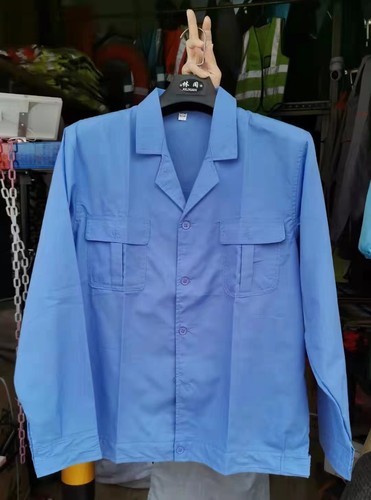 薄款短袖工作服上衣男女劳保服夏季工厂车间短袖工装汽修厂服定制