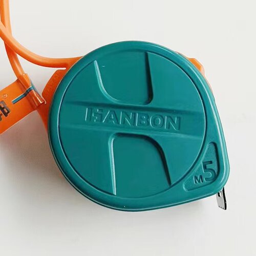 台湾品牌汉邦工具C型塑壳钢卷尺钢卷尺盒尺米尺家用尺子