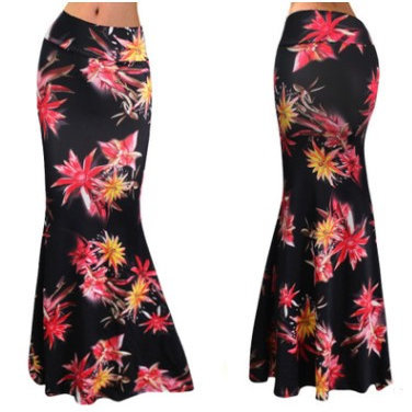 Summer high waist package hip skirt ladies long skirts包臀裙
