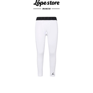 Nike/耐克 AirJordan 男子速干篮球跑步训练速干紧身七分裤DX3140