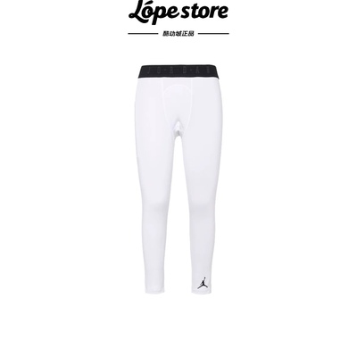 Nike/耐克 AirJordan 男子速干篮球跑步训练速干紧身七分裤DX3140
