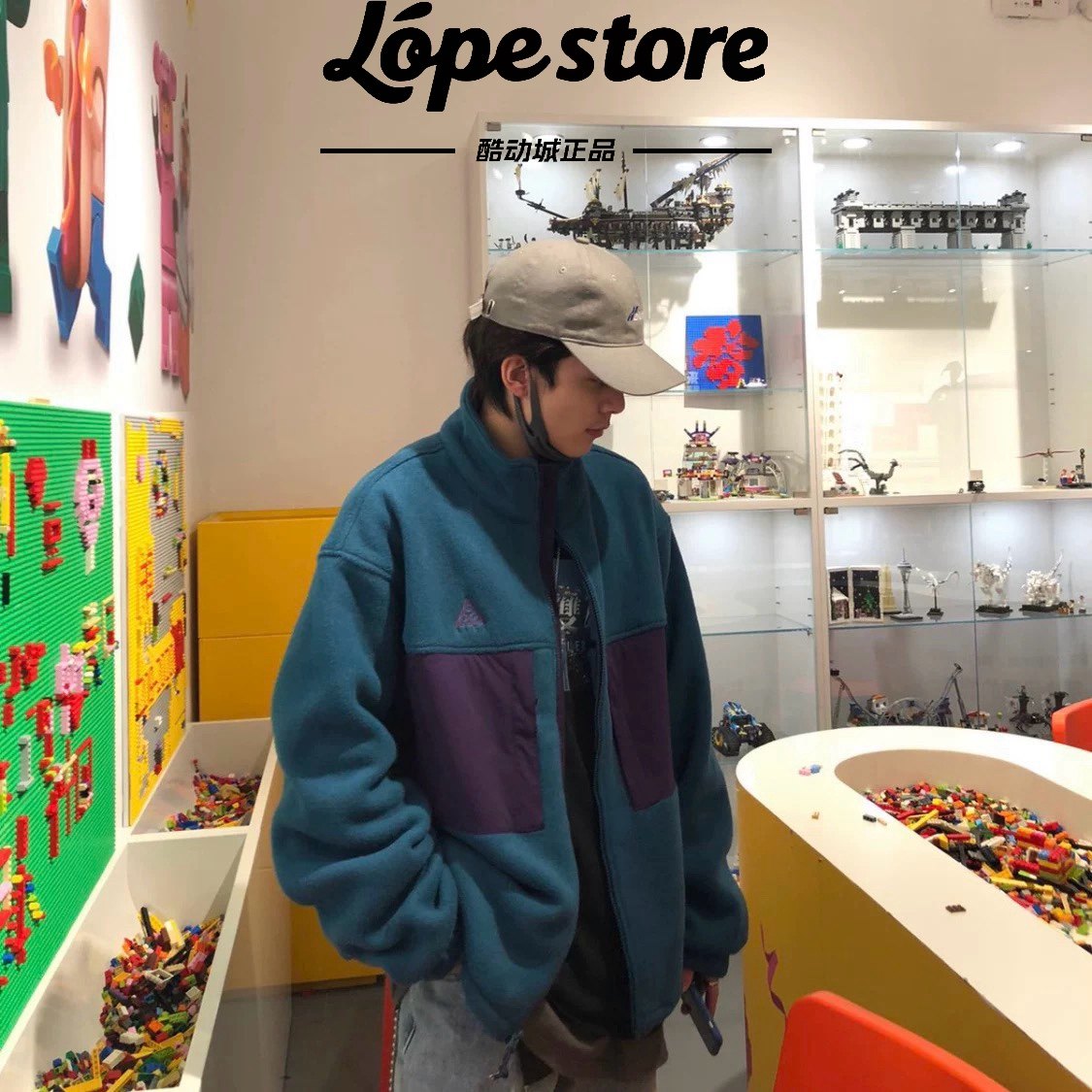 现货抓绒夹克摇粒绒厚外套