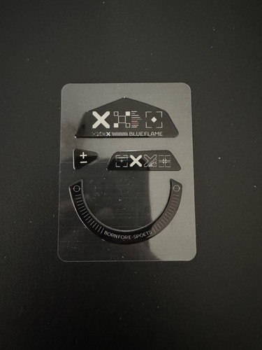 罗技G502有线版及502无线版鼠标玻璃脚贴