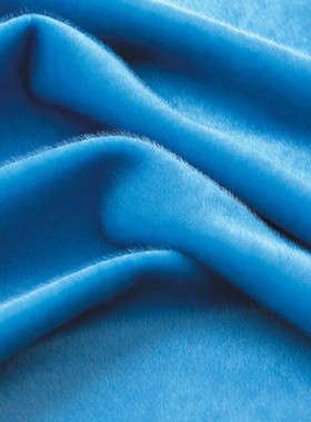 素色加厚仿水貂马毛植绒面料沙发服装箱包鞋玩具纯色优质手工饰品