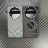 适用华为Mate70 60pro 手机壳凯夫拉磁吸无边框锻造碳纤维芳纶纤维全包保护套