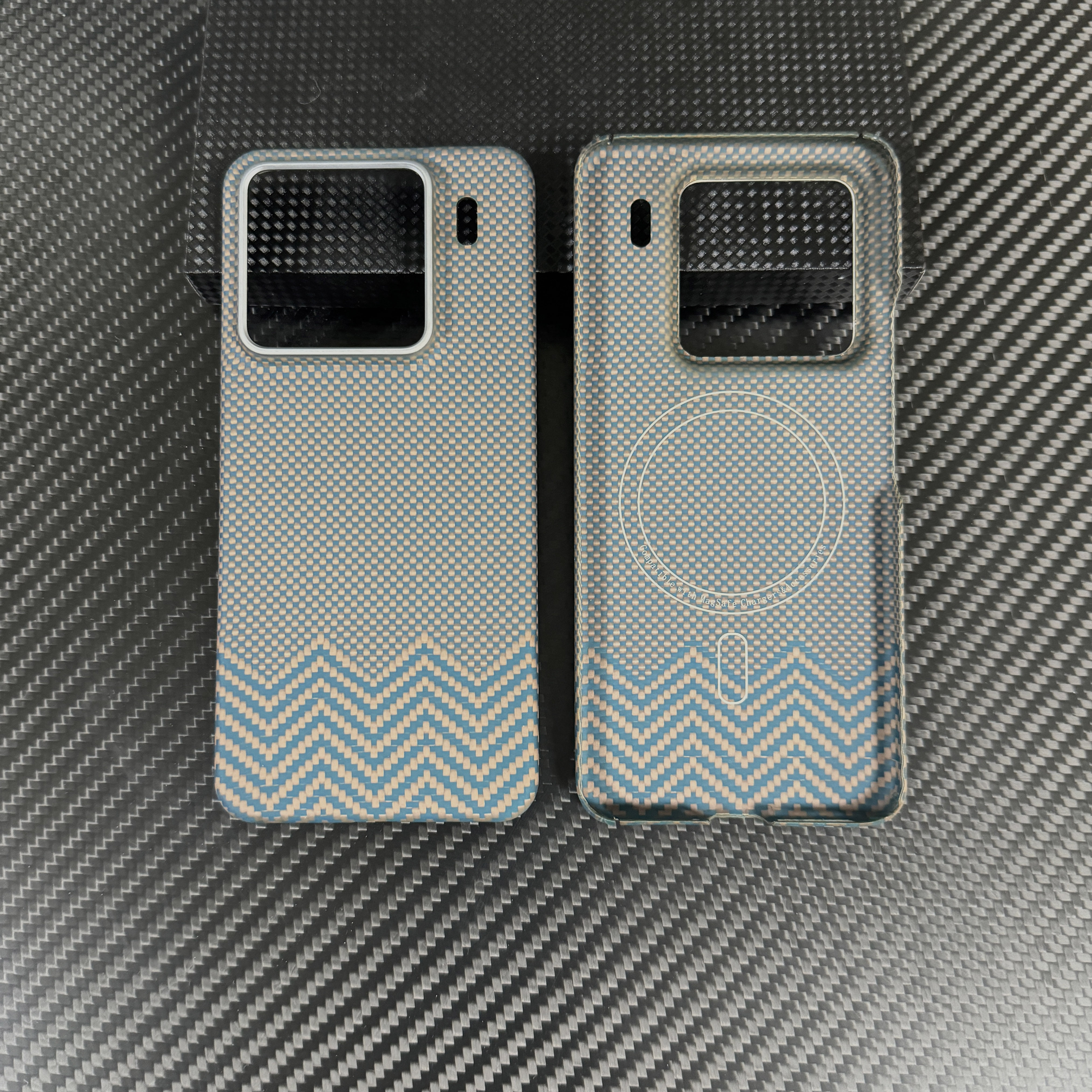 适用小米17promax/15pro凯夫拉磁吸手机壳全包15Pro保护套碳纤维硬壳超薄芳纶纤维新款散热磨砂高端