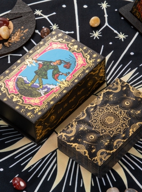 正版经典塔luo牌普及韦特78张全套典藏pvc初学者伟特罗塔桌游卡牌