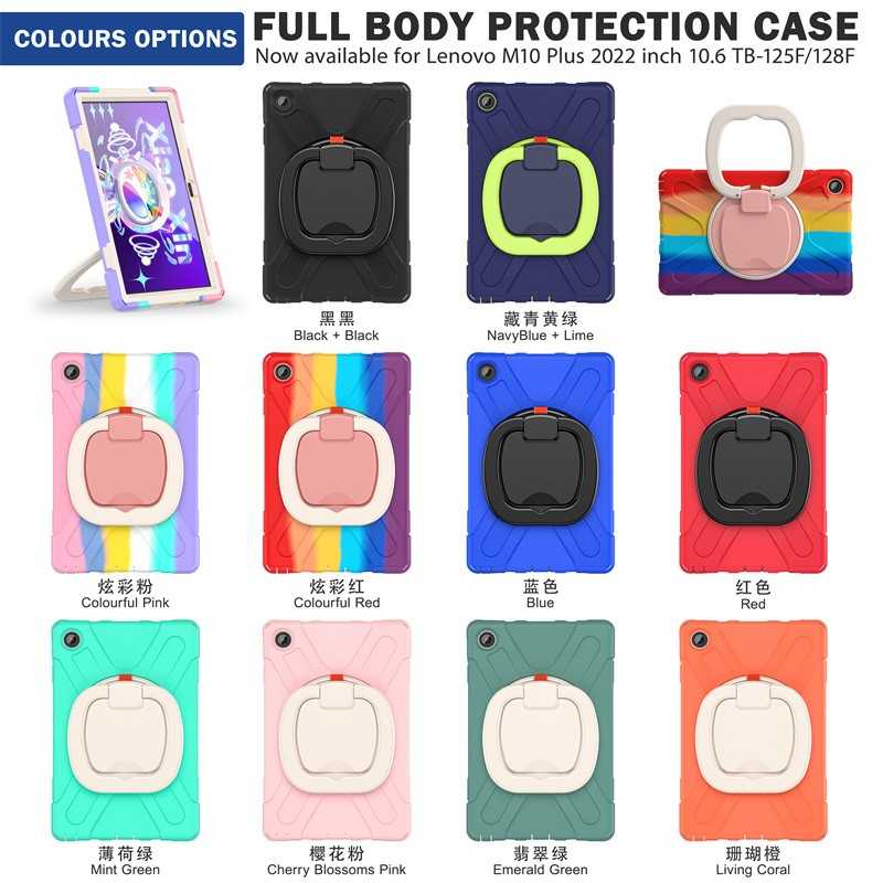 适用联想10.6寸M10plus 3rd Gen皮套TB-128FU/125F手提硅胶外壳