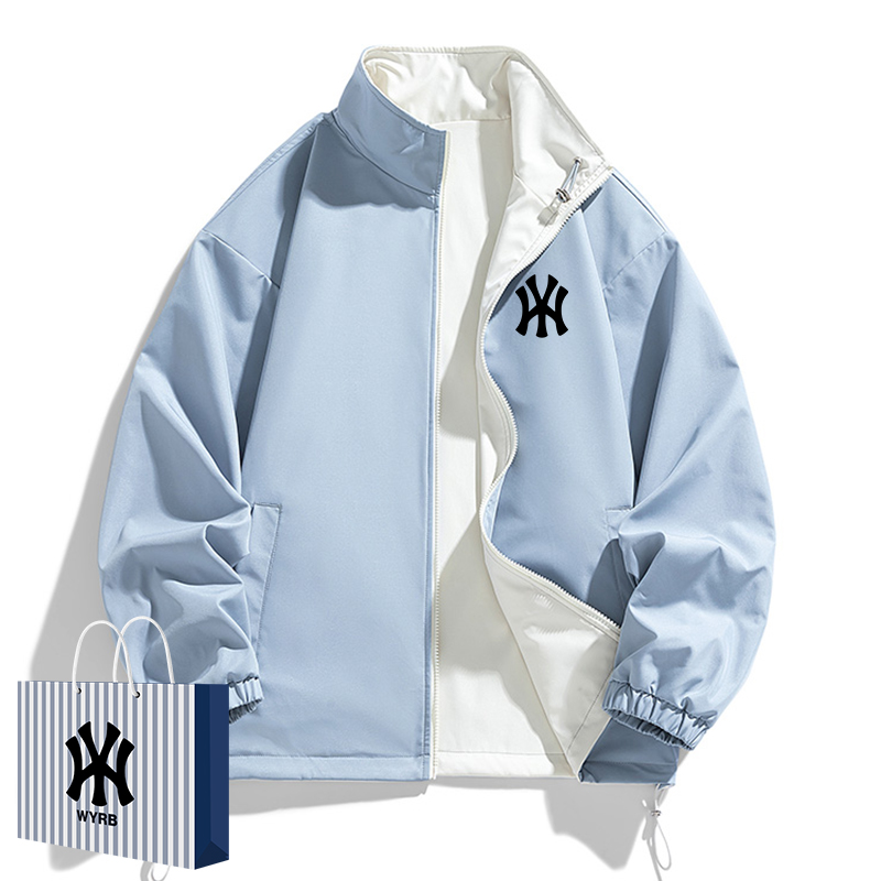 2025春秋季宽松外套男士双面穿