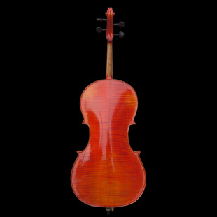 高档实木大提琴天然花纹虎纹纯手工大提琴纹路清晰音色好拍照看琴