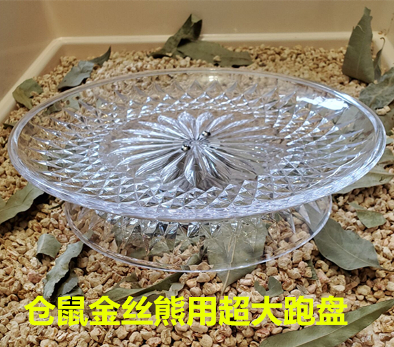 仓鼠跑轮盘 金丝熊跑盘 超大直径 25cm 30cm 35cm 太极跑轮盘跑碟 宠物/宠物食品及用品 玩具/造景装饰 原图主图