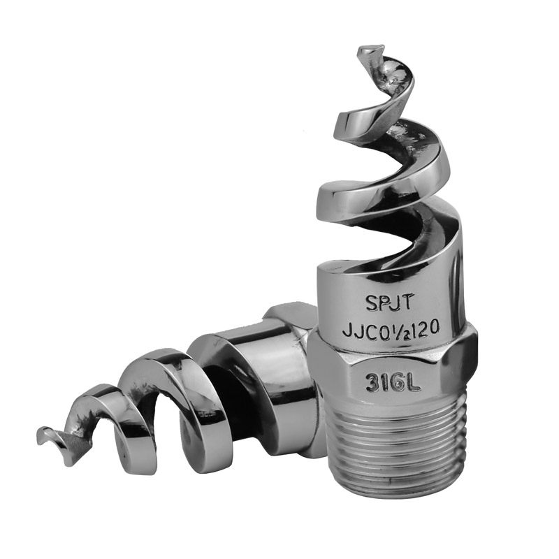 316l不锈钢螺旋喷嘴脱硫塔喷淋除尘脱硫脱硝大流量防堵塞雾化喷头