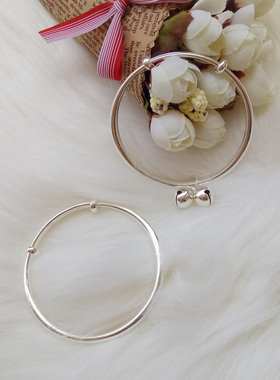 日韩风小清新铃铛不褪色可调手镯