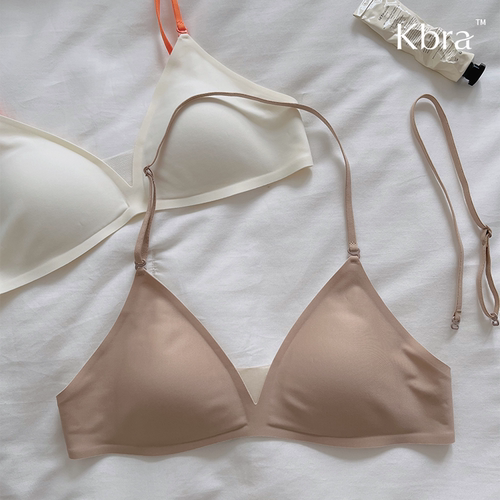 Kbra'纸片人超薄法式内衣夏季