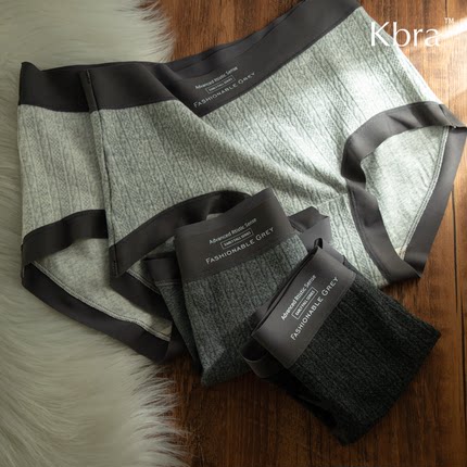 Kbra7A抗菌裆无痕内裤女士2025新款少女生运动瑜伽中腰包臀三角裤