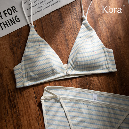Kbra美式前扣美背内衣女