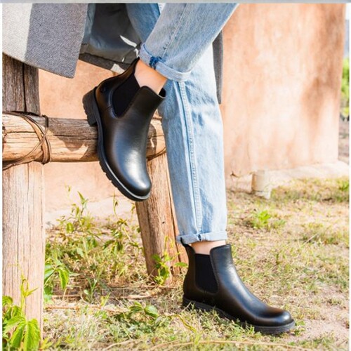 BORN升级版防水真皮切尔西短靴