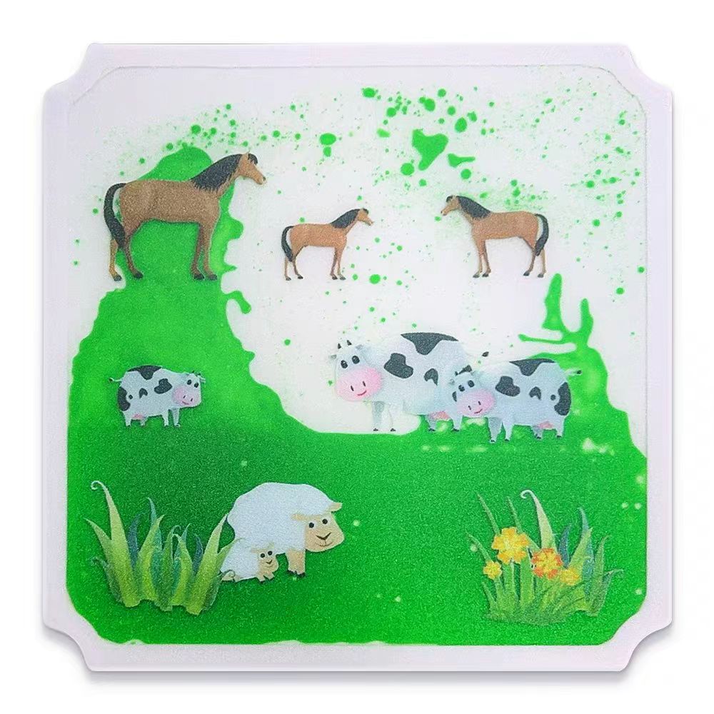 动物款液体感官垫40cm*40cm