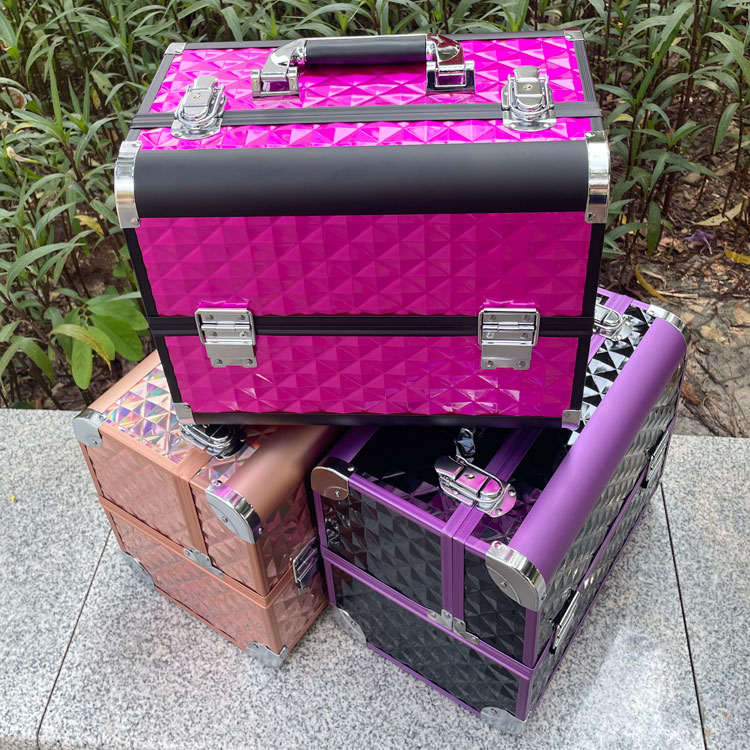 包邮高档专业化妆箱跟妆手提