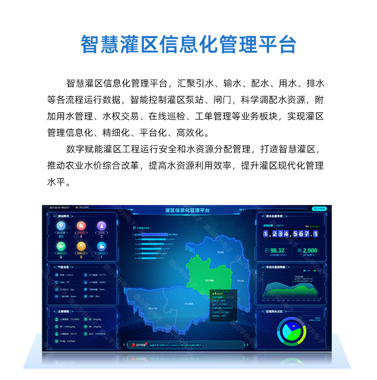 灌区信息化管理系统渠道流量监测智慧续建配套与节水改造项目信息