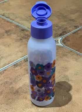 （海）750ml 紫色花花依可瓶 随手杯