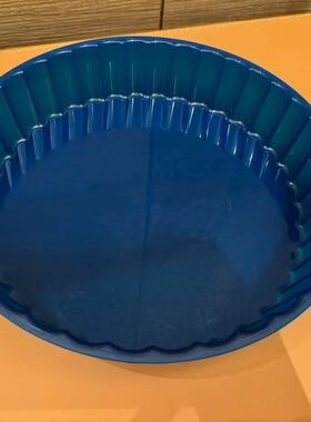 (海)1.7L蓝色系PC加高圆盘 外径30cm