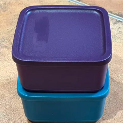 （海）650ml限量款保鲜盒  中毒紫/孔雀篮