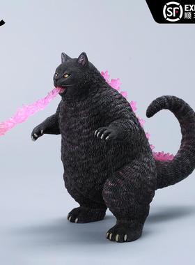 现货 JXK哥斯喵3.0模型godzilla喵斯拉周边潮玩礼物手办桌面摆件