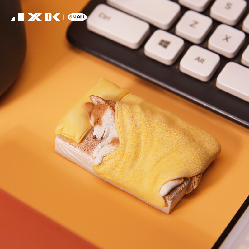 JXKsmall单身狗哈士奇冰箱贴