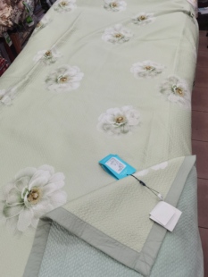 佳迪婴儿绒床盖新款佳迪床盖佳迪活性数码印花佳迪一面天丝一面绒