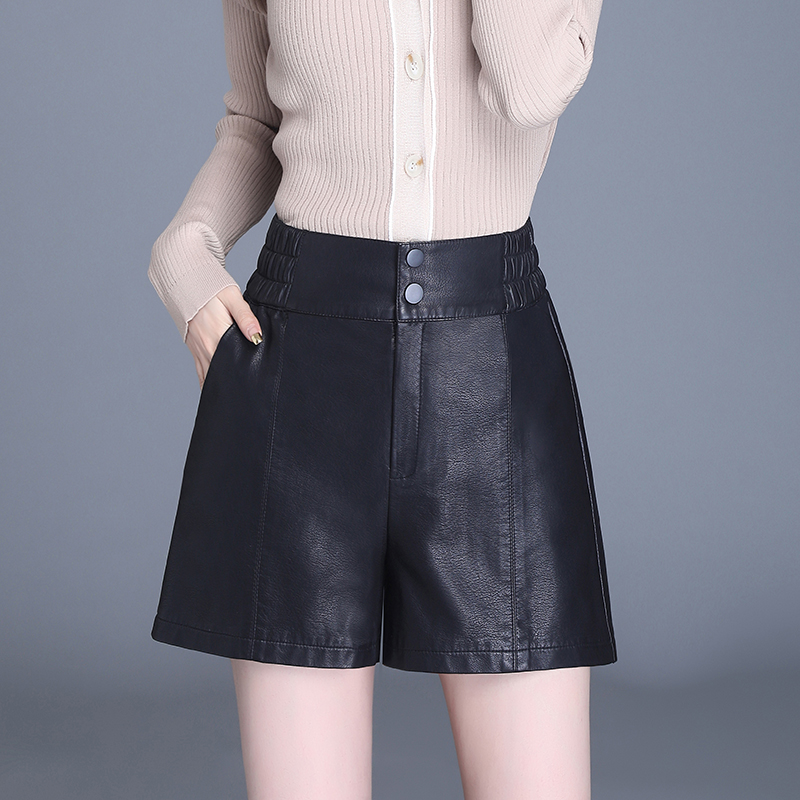 清仓真皮绵羊皮皮短裤