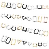 手工抛光四方耳扣 菱形耳扣 钛钢三角耳扣不锈钢耳扣耳环耳环GK03