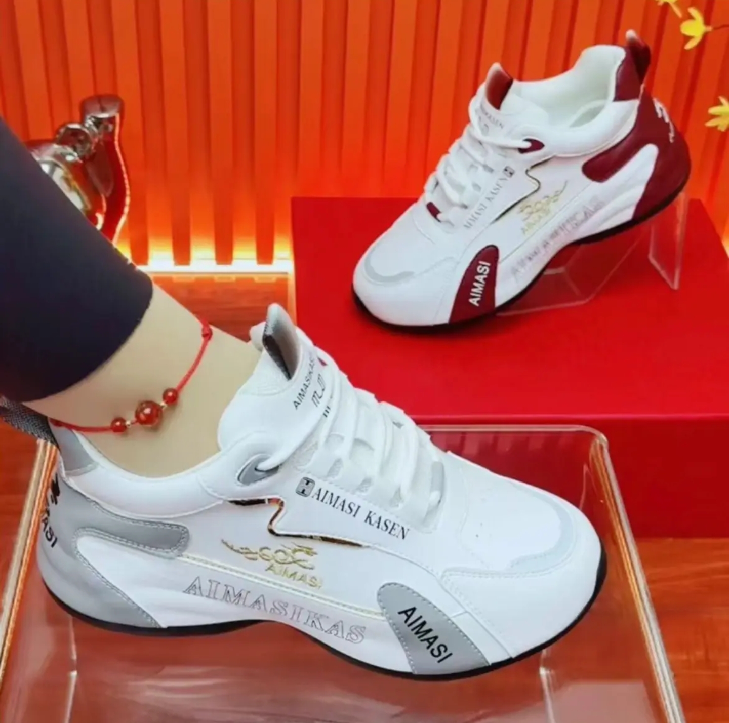 真皮2025秋冬情侣同款老爹鞋