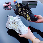 真皮老爹鞋 轻便跑步休闲运动鞋 头层牛皮男女情侣2024年新款 秋冬季