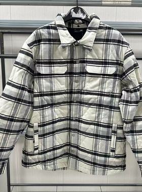 李宁运动潮流系列宽松休闲舒适百搭运动短棉服外套男款AJMS091