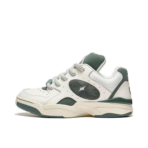 李宁SHOOTING STAR潮流复古舒适减震防滑耐磨运动休闲鞋AZGT085