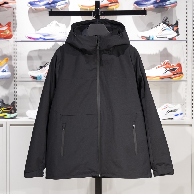 李宁女子短外套运动风衣