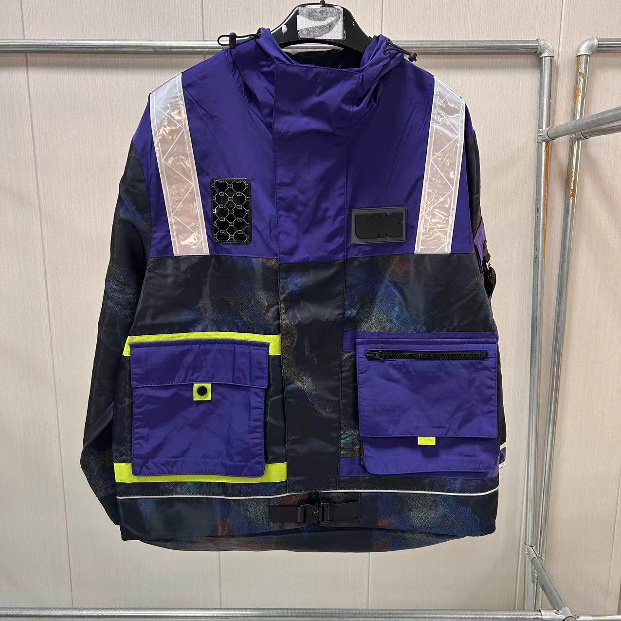 李宁秋季LNG电竞主题系列风衣保暖时尚宽松休闲外套男款FFAC001