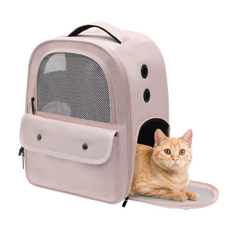 猫背包外出书包双肩宠物包猫用出行狗猫咪用品透明大容量便携猫包