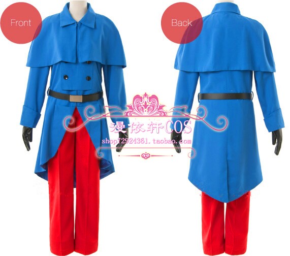 包邮 cos 限时折扣 现货 APH 黑塔利亚 法国cos服 送手套 可定做