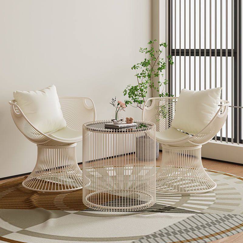 阳台休闲轻奢桌椅沙发椅家用茶几三件套网红简约一桌庭院奶油组合,住宅家具,沙发椅,淘宝优惠券,粉丝福利购,淘宝优惠卷